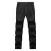 Otoño e Invierno Nueva Llegada Russ Pantalones Deportivos Impermeables para Hombre para Montañismo al Aire Libre con Forro Polar Elásticos Rectos Casuales Guapos