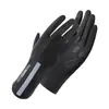 Guantes de Protección Solar para Mujer, Estilo Delgado de Seda de Hielo de Verano, Anti-UV, Sin Dedos, Compatibles con Pantalla Táctil, Antideslizantes, para Conducir y Montar Vehículos Eléctricos