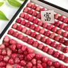 Cuentas Sueltas de Raíz de Bodhi con Patrón de Flores Rosas, Calabazas Pequeñas Talladas, Cuentas Semi-Terminadas, Accesorios para Joyería DIY, Cuentas de Oración Budista al por Mayor