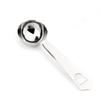 Cuchara medidora de acero inoxidable 304 de alta calidad para condimentos de café, 20 ml de leche en polvo, cuchara para excavar frutas, utensilios para hornear