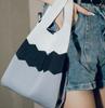Bolso de mano para mujer, nuevo, con diseño de animales, estilo japonés y coreano, combinable con todo, tejido para exteriores.