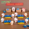 Figuras Fofas de Animais Pequenos para Tênis de Mesa Boneca Little Mengli Acessórios Decorativos DIY Paisagem em Miniatura Enfeites em Miniatura