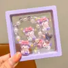 Conjunto de Pulseiras Kuromi Infantil Brincos de Desenho Animado Clipe de Orelha Adesivos Ornamentos de Princesa para Meninas Joias Exquisitas Presentes