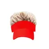 Gorra de Béisbol con Peluca Nueva Hip-Hop Divertida Todo en Uno Visera de Pico para Exteriores Estilo Caliente Transfronterizo Sudeste Asiático Versátil