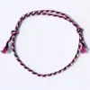 Amazon Pulsera de la Amistad de Cuerda de Algodón Colorida Tejida a Mano Xizang Frotada a Mano Cuerda de Algodón Colorida Suministros para Fiesta Nuevo
