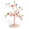 Ágata base cristal árvore decoração artesanato DIY decoração árvore da fortuna escritório casa mesa de trabalho árvore dos desejos decoração