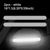 Pegatina de Advertencia Reflectante Fuerte para Espejo Retrovisor de Coche de Venta Caliente Película Reflectante para Carrocería de Coche Pegatina Decorativa Bloqueadora de Rayones