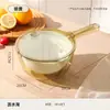 Cesta coladora para cocina casera, Cesta coladora de plástico engrosado multifuncional para lavar verduras con asa, Cubeta coladora de doble capa para lavar verduras