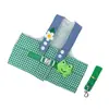 Conjunto de coleira para animais de estimação, incluindo uma coleira peitoral, chapéu de gato, roupas para cachorro e uma guia para passear com seu cachorro ao ar livre.; adequado para cães pequenos, com um chapéu de proteção solar e um design fofo # #