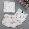 Baberos de Gasa de Doble Capa de Alta Densidad, Múltiples Especificaciones, 20*20cm, Pañuelos de Gasa para Bebés 100% Algodón Clase A, No Fluorescentes para Bebés