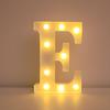Venda quente 26 Inglês letras luzes LED símbolo modelagem luzes digitais aniversário confissão proposta atmosfera decorativo luzes coloridas