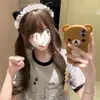 Bonito gato orelhas hairband feminino cos lolita hairpin headwear arco gato niang besta orelha hairband vestir acessórios para cabelo