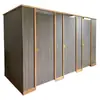 Baño Público Impermeable PVC Partición Aluminio Panal Ducha Baño Escuela Baño Público HPL