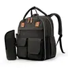 Bolsa de Maternidad Caliente Transfronteriza Mochila de Gran Capacidad Separación Seca y Húmeda Multicapa Multifuncional Bolsa para Pañales Bolsa para Mamá y Bebé