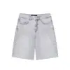 Shorts Jeans Feminino Casual Elegante Slimming Cintura Média Longo Estilo Europeu e Americano Transfronteiriço 2026 Nova Moda 6147125