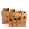 Cajas de Cartón Rectangulares para Embalaje Logístico, Cajas Universales de Cartón Corrugado para Envío Exprés de Múltiples Especificaciones, Extra Resistentes Anti-Presión