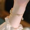 Pulsera de Cuentas Rojas Conejo de Jade de Llegada Nueva 2023 Pulsera para Mujer Moda de Alto Sentido Celebridad de Internet de Tiktok Regalo de San Valentín