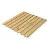 Painéis Absorventes de Som Personalizados de Fábrica para Transmissão ao Vivo KTV Estúdio de Gravação Sala de Piano Painéis de Grelha de Madeira à Prova de Fogo Painéis de Parede Decorativos à Prova de Som