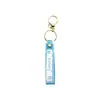 Llavero de color caramelo creativo de dibujos animados, colgante para bolso, accesorios, pulsera de goma blanda de PVC, accesorios para llavero