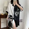 Novo Pijama de Seda Gelo Estilo Coreano para Mulheres, Cardigan Fino Sexy de Verão, Roupa de Casa Soltinha de Luxo Leve para Mulheres
