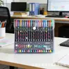 Plumón Marcador Brillante de Doble Punta y Doble Color, Pluma de Acuarela, Pluma Fluorescente para el Arte de Estudiantes de Primaria, Pluma para Graffiti DIY