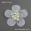 Caixa Nova Laço Pronto Decoração de Borla Costurada à Mão Flor Estéreo Flor para Sapato DIY Corsage Acessórios de Joalheria