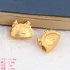Accesorios de joyería DIY arena dorada de Vietnam año animal año del dragón bola de masa Dragón colgante de dragón de la suerte material de la cuerda de cabeza de pulsera lote