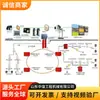Sistema de comunicación y enlace, equipo de escape y seguridad subterráneo, kit integral de escape y control de mina