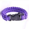 Pulsera Salvavidas para Exteriores Pulsera de Emergencia Combinación de Colores Trenzada Desmontable Paracord Multifuncional Pulsera de Supervivencia Pulsera con Silbato