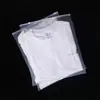 Bolsas Transparentes con Cierre de PE en Stock, Bolsas de Almacenamiento de Ropa Interior y Calcetines de Eva Mate, Bolsas de Empaque de Plástico Espeso para Ropa