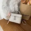 Shuai Mijia 2026 Bolso de Cadena de Estilo Alto Nuevo para Mujer, Bolso Cuadrado Pequeño de Mano Moderno y Elegante, Bolso de Hombro de Estilo Relajado