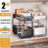 XYT Kitchen Sink Storage Rack Double-Layer Gaveta Armazenamento Rack Gabinete Pratos Caseiros Armazenamento Multi-Função