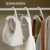 Almacenamiento de Bolsas Gancho Multifuncional Perchero para Armario para Corbatas Cinturones Sombreros Perchero Curvo para Bolsas Perchero para Armario
