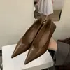 Zapatos de Tacón Alto Stiletto de Punta Aguda Versátiles de Moda Nueva Otoño 2026 para Mujer, Estilo Francés, Elegantes y de Gama Alta Zapatos de Salón de Boca Baja para Mujer