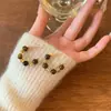 Brincos Âmbar Franceses Estilo Maillard Nicho Luxo Leve Retro Simples Moda Versátil Brincos Brincos