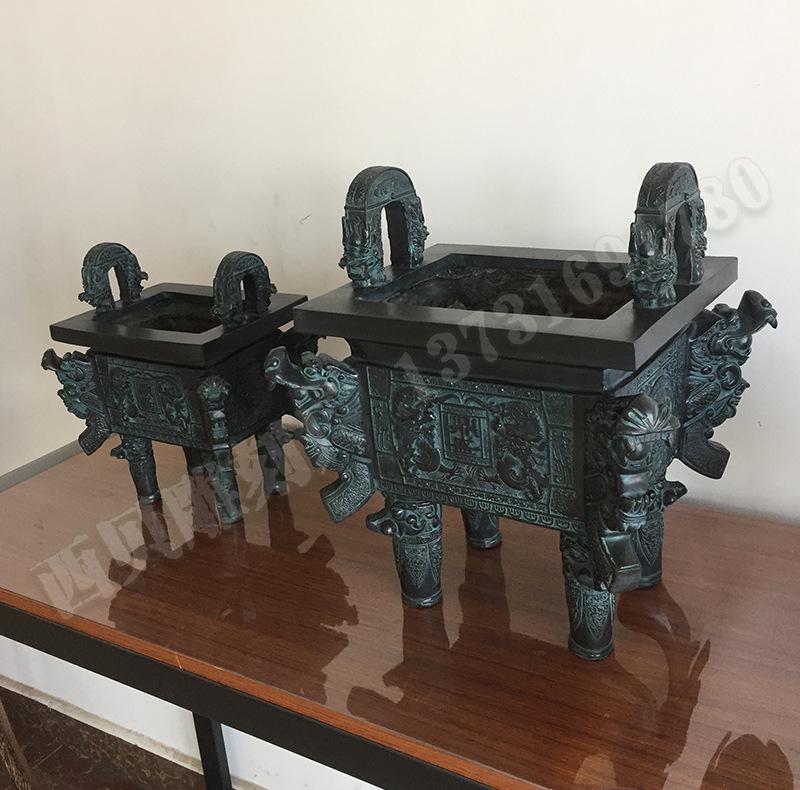 铜小龙鼎摆件详情图506