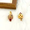 Nuevos Pendientes de Diseño Retro de Lujo Ligero Estilo Chino con un Colgante Irregular Único para Mujer