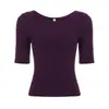Camiseta ajustada, estilo corto, manga larga, cuello cuadrado simple, estilo europeo y americano, moderadamente sexy, escote bajo, adelgazante y seductora de punto