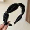 Diadema Plisada de Cristal Moda Lujo Pequeño Estilo Coreano Diadema Elegante Versátil Antideslizante Lujo Ligero Para Salir Pinza para el Cabello Accesorios para el Cabello
