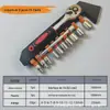 Conjunto Xiaofei Transfronteiriço de 12 Peças Conjunto de Chaves de Soquete de 1/4 Conjunto Completo Chave Catraca Caixa de Ferramentas para Reparo Automotivo Conjunto Combinado