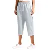 Pantalones Cortos Elásticos de Cintura Alta para Mujer de Amazon, Pantalones Deportivos Finos de Verano, Pantalones Harem Holgados, Pantalones Casuales para Mujer de Tallas Grandes en Stock