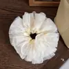 Hermoso Cisne Rosa Ballet Deseo Puro Chica Rosa Gasa Flor Grande para el Cabello Lazo para el Cabello Dulce Gentil Súper Hada Temperamento Cuerda para el Cabello para Mujeres