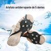 Unha de gelo antiderrapante sapato tampa prego novo neve tapete antiderrapante fundo invisível un-slip garra de gelo inverno artefato antiderrapante