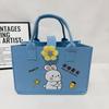 Bolsa de Feltro Boneca de Desenho Animado Bolsa de Presente Dia das Crianças Aniversário do Bebê Banquete de Cem Dias Bolsa Doce