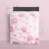 Bolsas de Mensajería Rosa Amazon Bolsas de Empaque Corazón de Melocotón con Rayos Estampado de Melocotón y Rosa Bolsas Resistentes al Desgarro Halloween