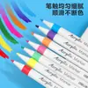 Deli Hm108 Marcador Acrílico Pintura Acrílica Color Especial para Estudiantes Bolígrafo Acrílico Marcador Bolígrafo Set