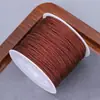 Balde pequeno A-line Acessórios de joias DIY, pulseira de cordão trançado colorido feita à mão, material de cordão semiacabado para tecelagem de nó chinês