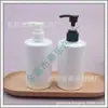 Frasco com pump Frasco PET 250ML Frasco de shampoo Frasco vazio de limpador facial Frasco de álcool em gel 250ml Frasco refil de gel de banho