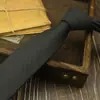Gravata Masculina Estilo Coreano Casual Edição Estreita 6CM Cor Sólida Negócios Vestido Cinza Profissional Versátil Estudante Preto Puro marrom