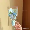 Sabonete de Flor de Rosa Simulada Flor Única Caixa de Presente para Aniversários e Dia dos Namorados, Presente para Meninas, Buquê de Flores Secas para Presente, Flor Simulada